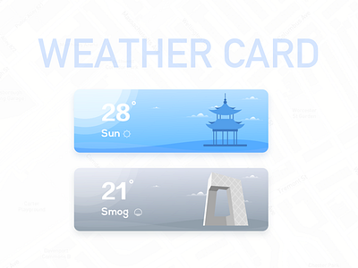 weather card