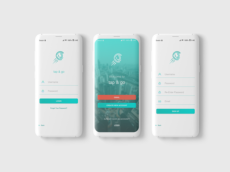 Login Screen by Septiana Faza on Dribbble