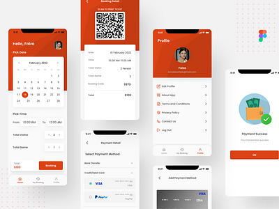 Ticket Booking App Design Concept