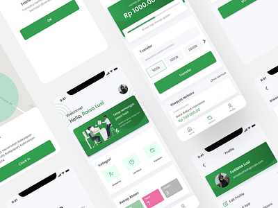 HR Management App Concept