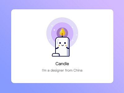 MBE Illustrations - Candle mbe风格插画