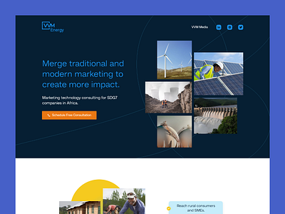 VVM Energy Landing Page