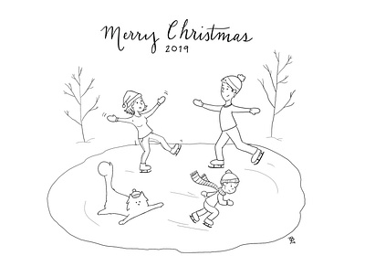 Christmas 2019 character design comics holiday illustration