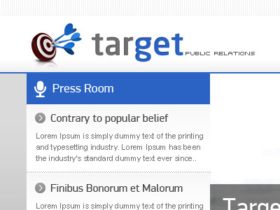 Target website public relations target website