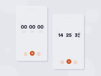 Countdown Timer - Daily UI 014 2d countdown countdown timer dailyui dailyui 014 dailyuichallenge design dribbble flatdesign minimal minimalism mobile ui