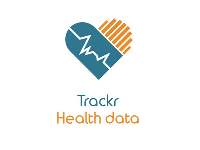 Trackr Health dtaa logo app design icon illustration ios iwatch lettering logo thirty day logo challenge thirty day logos thirtylogo thirtylogos typography ui vector web website