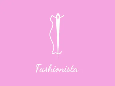 Fashionista Logo app branding design icon illustration ios logo shop shop online thirty day logo challenge thirty day logos thirtylogo thirtylogos type typography vector web website