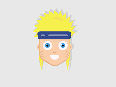 Naruto flat design