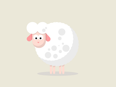 Sheep flatdesign