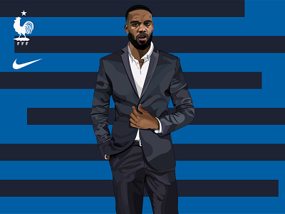 Lacazette adobe adobe illustrator arsenal design football france icon illustration illustrator minimal ui vector