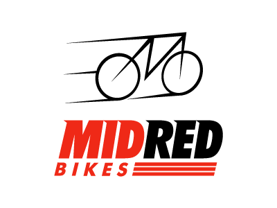 Midred Bikes bikelogo logo mark mountainbikes typeface
