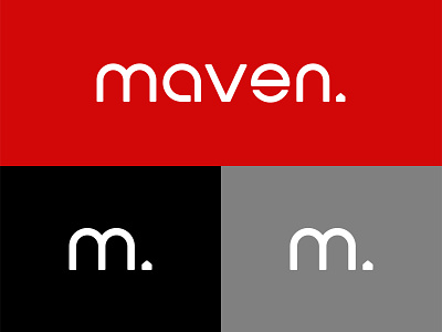 Maven - Logo Design art brand identity design branding custom type lettering logodesign logodesigner los angeles maven real estate typography