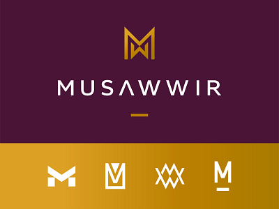 Logo Design - Musawwir african brandidentity branding design freelance logo logodesign logodesigner monogram type typography