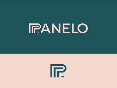 Panelo Logo cosmetic packaging logo logodesign logodesigner monogram typography