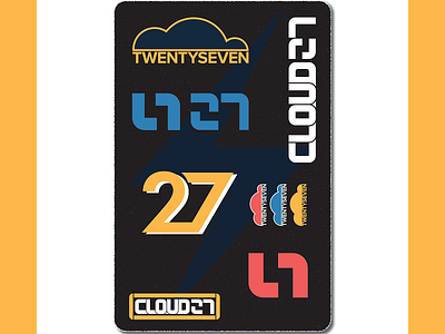 Cloud27 Brand Sheet Shot branding logo notebook
