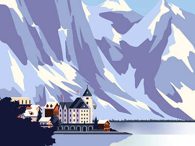 Over the Alps illustration