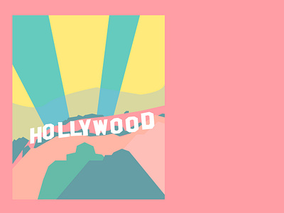 La Postcard Dribbble