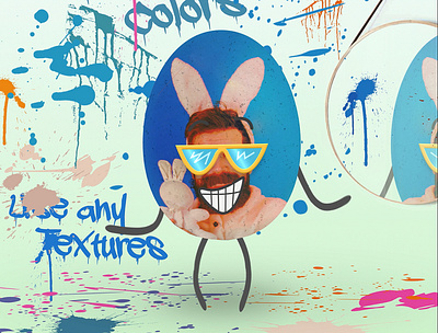 Easter Hipster Bunny Egg 2d 2d animation ad adobe after effects after effects template animation animator branding commerial creative easter easter bunny easter egg easter wishes egg happy easter hipster sunglasses video