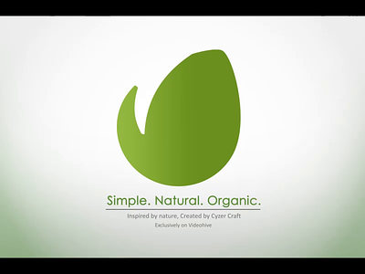 Nature Eco Plants Logo Template 3d after effects animated animation branding creative eco ecologic ecology logo motion design motion graphics natural nature nature logo organic plants studio