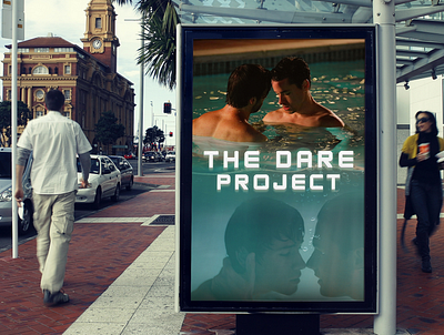 The Dare Project Poster Design composting design designing digital painting editing film poster design graphics movie poster poster poster design