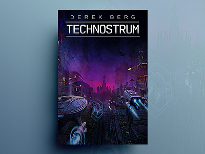 TechnoStrum Poster Design composting design digitalpainting editing graphics mistry movie poster strom tech