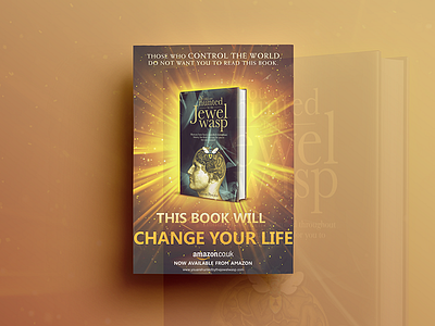 Jewel Wasp Book Will Change Your Life Poster Design