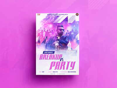 Breakup Vs Party Poster Design