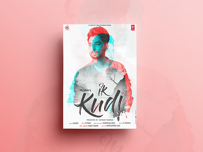 Ik Kudi Punjabi Poster Design composting design designing editing film poster design graphics illustration movie poster poster poster design song poster