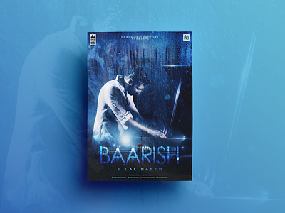 Baarish Song Poster Design