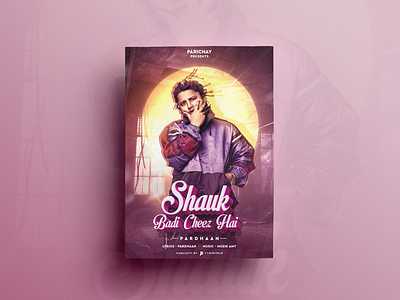 Shauk Poster Design