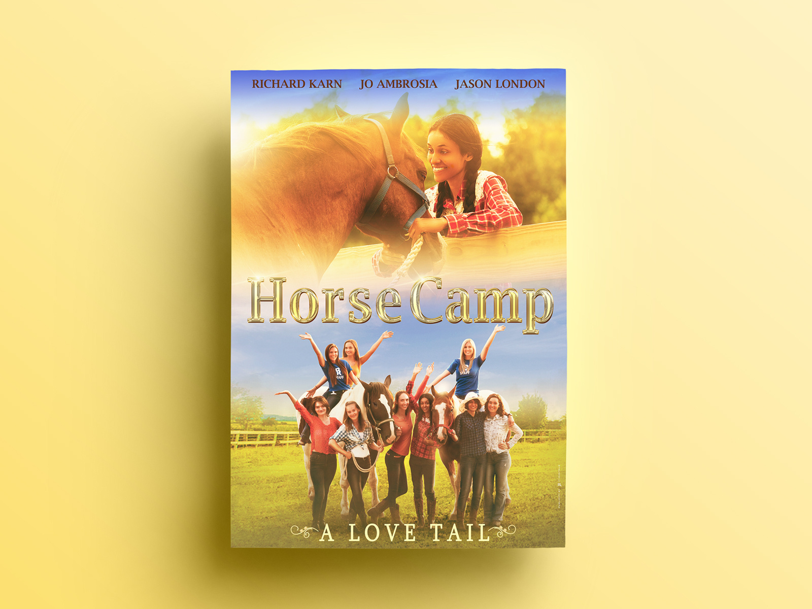 Horse Camp Poster Design by PosterPro on Dribbble