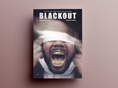 Blackout Poster Design closet composting design designing digital painting editing graphics poster poster design