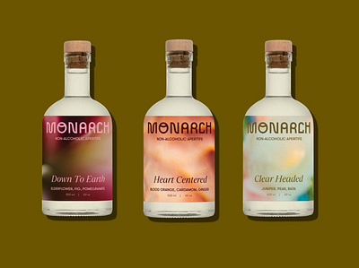 Label Design for Monarch beverage packaging brand direction brand identity branding agency branding and identity branding design label design logo logotype non alcoholic packaging packaging design