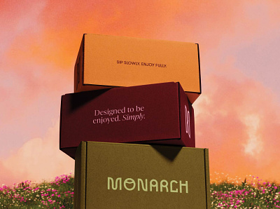Packaging Design for Monarch brand direction brand identity branding branding agency branding and identity branding design design logotype packaging packaging design