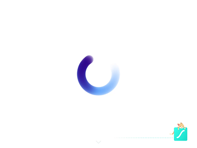 Circle Loader - Gradient Line Lottie 2d animation animation circle gradient gradient circle gradient line line loader loading loading animation lottie motion graphics ui circle ui loading ux