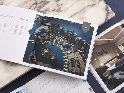 Real Estate Project - Brochure album apartment apartments branding brochure brochure design cgi design editorial design identity luxury luxury brand real estate typography unifikat