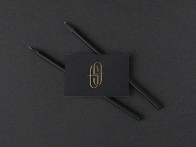 GG Project branding design identity logo luxury studio typography unifikat vector
