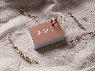 LaLuce - Wedding Photography brand materials branding design identity logo luxury typography unifikat vector