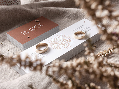 LaLuce - Wedding Photography brand materials branding design identity logo luxury studio typography unifikat