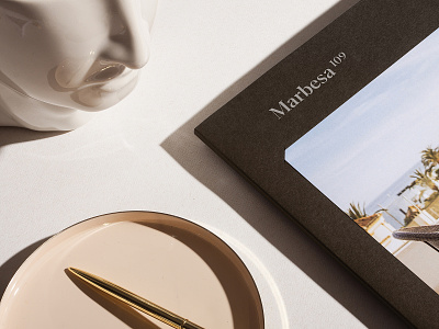 Marbesa 109 apartments branding brochure design design identity logo luxury real estate studio unifikat