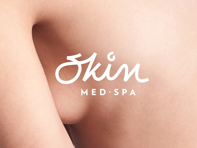 Skin - Med Spa brand materials branding cosmetics design logo luxury typography