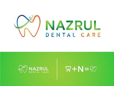 Nazrul Dental Care branding brochure business card business logo creative logo dental logo dentist logo graphics design logo logo design logo template medical logo