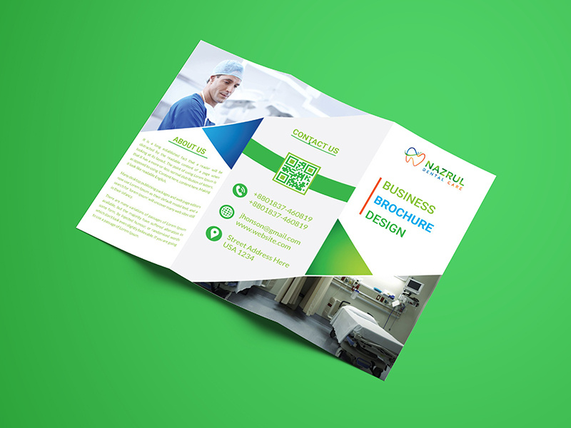 tri fold brochure ndc 2 by tanvir ahmed dribbble dribbble 2 folded brochure