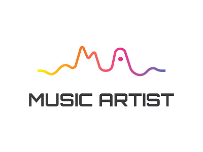 MUSIC ARTIST artist logo branding brochure business card business logo creative logo flyer logo logo design logo template medical logo music logo