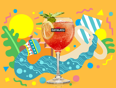 Aperitivo at Home with Martini & Rossi Fiero + Tonic animation branded content branding data insights design illustration native advertising storytelling ui ux web