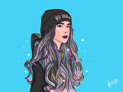 WIP - Lulu drawing ( League of Legends ) by Miriam Mitre on Dribbble