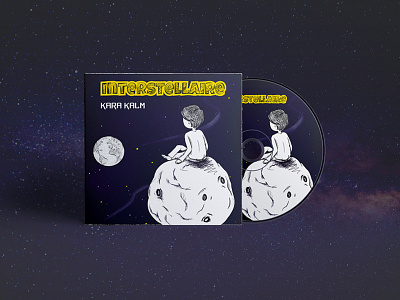 Interstellaire album cover album cd cover earth little prince moon music prince