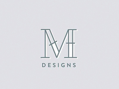 M Designs Logo Mark brand design branding logo design logo mark