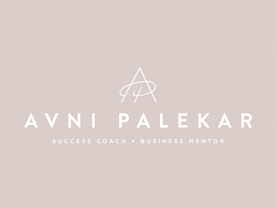 Avni Palekar Brand Design | AP Logo Mark