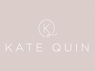 Kate Quin Brand | KQ Logo Mark | KQ Monogram